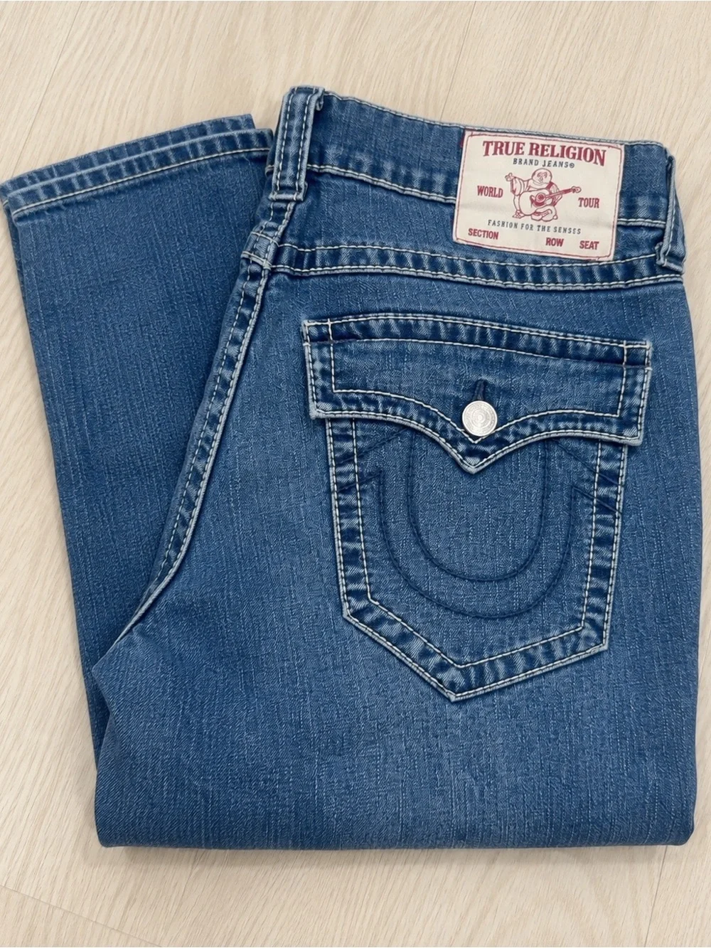 True Religion Men's Straight Skinny Jeans Size 34